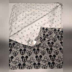 Disney Baby Mickey Mouse Baby Blanket Double Sided 30x40" Unisex